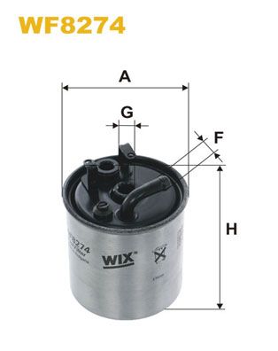 WIX FILTERS Топливный фильтр WF8274